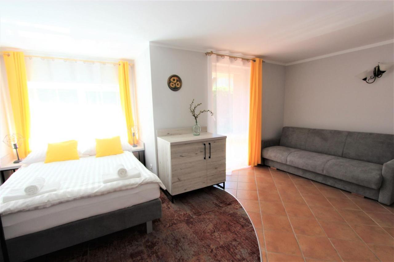 Villa Stawros Leba Bagian luar foto