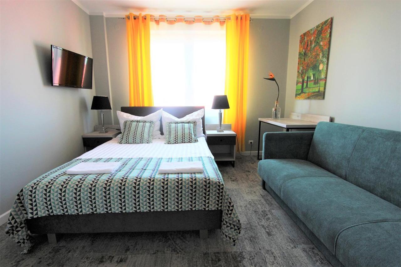 Villa Stawros Leba Bagian luar foto