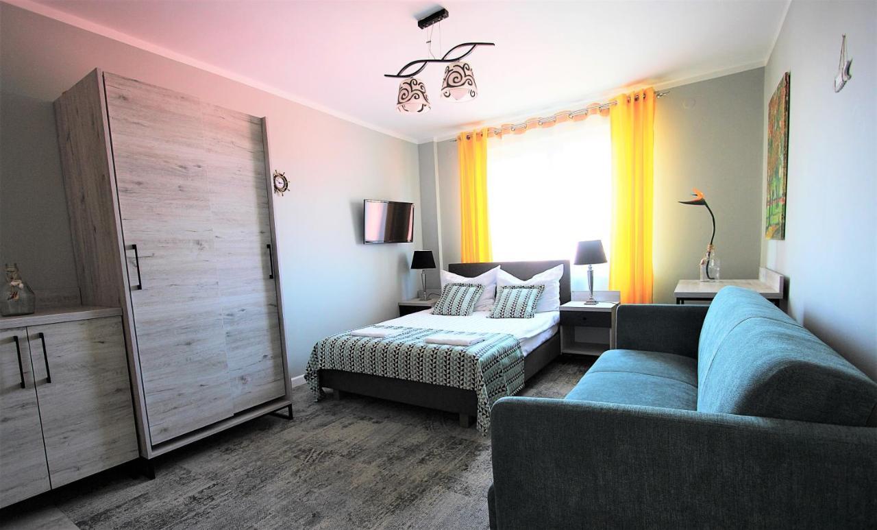 Villa Stawros Leba Bagian luar foto