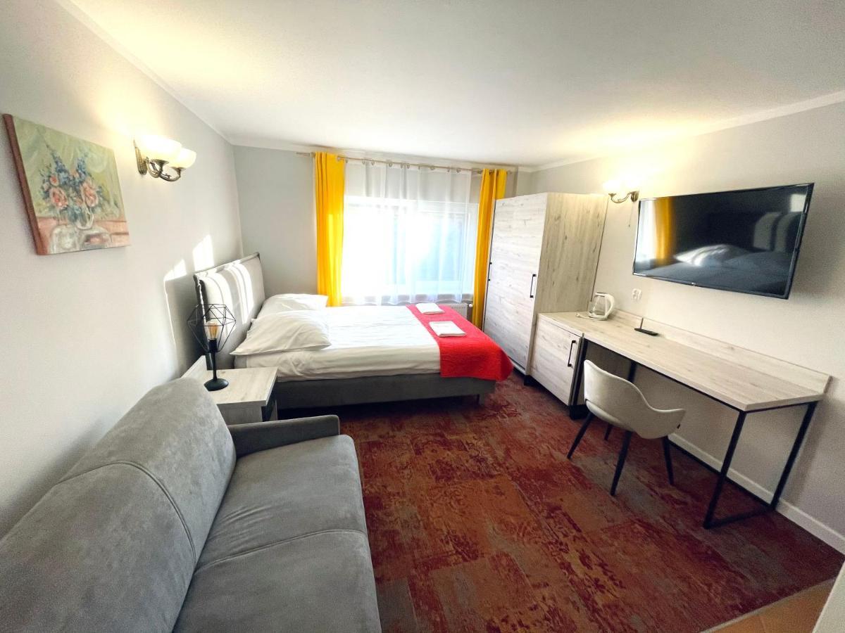 Villa Stawros Leba Bagian luar foto