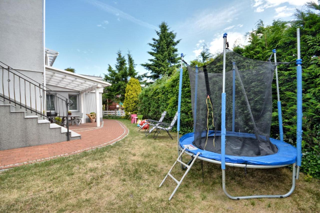 Villa Stawros Leba Bagian luar foto
