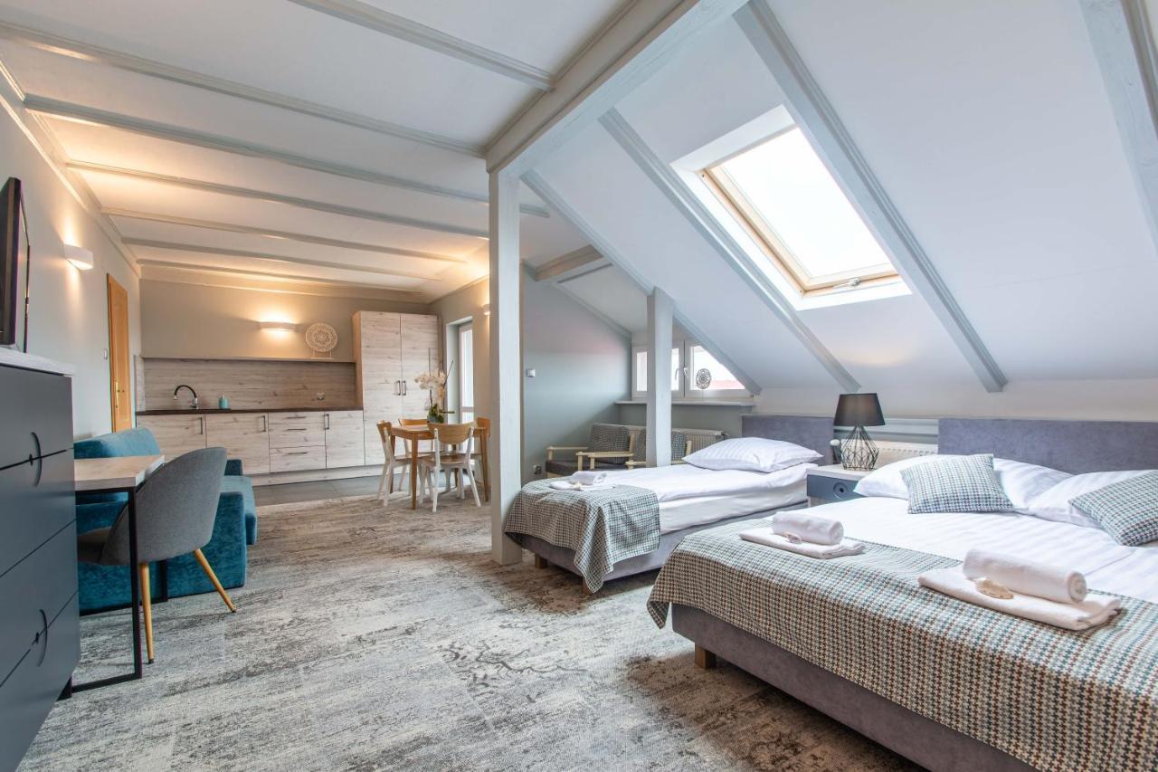 Villa Stawros Leba Bagian luar foto